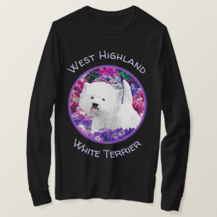 Hund för målning av Väster Highland White Terri T Shirt