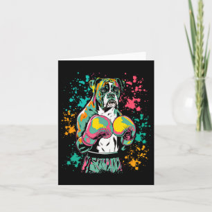 Hund För manar kvinnor i fickboxning eller boxning Kort