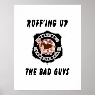 Hund för polis K9 Poster