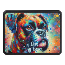 Hund för tryckfärgsfärgning av tryckfärgsruta dragkroksskydd