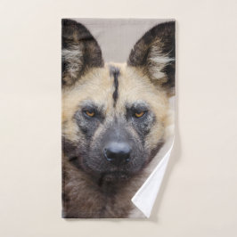 Hund för utrotningshotad afrikansk Vild