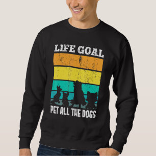 Hund föräldraägare Hund Cute Animal Pet Lång Ärmad Tröja