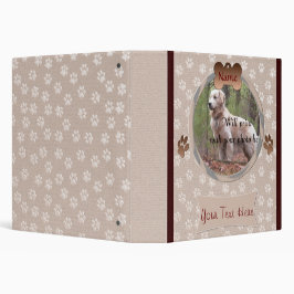 Hund-förlust - Hund Memorial Tass avtryck (beige)