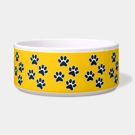 Hund Fotavtryck Design Stor Husdjurs Skål