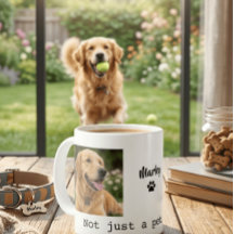 Hund Foto Mugg, Inte Bara Ett Husdjur