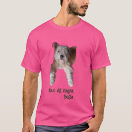 Hund,Foto och Namn-Anpassade T Shirt
