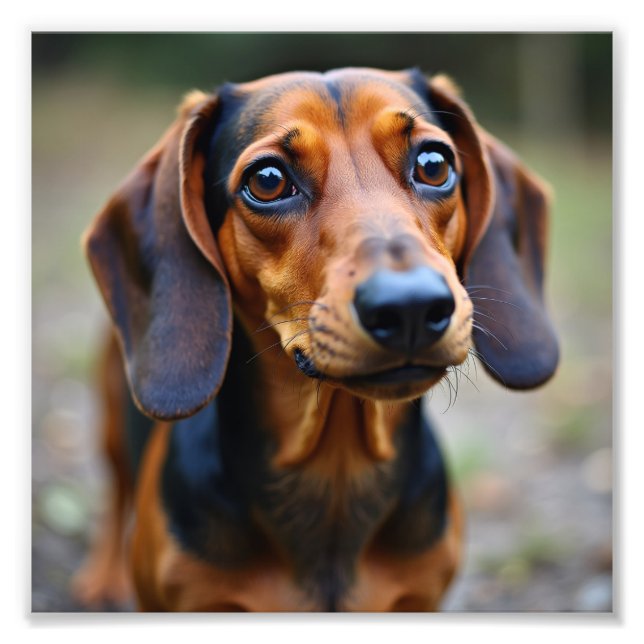 Hund Fototryck (Framsidan)