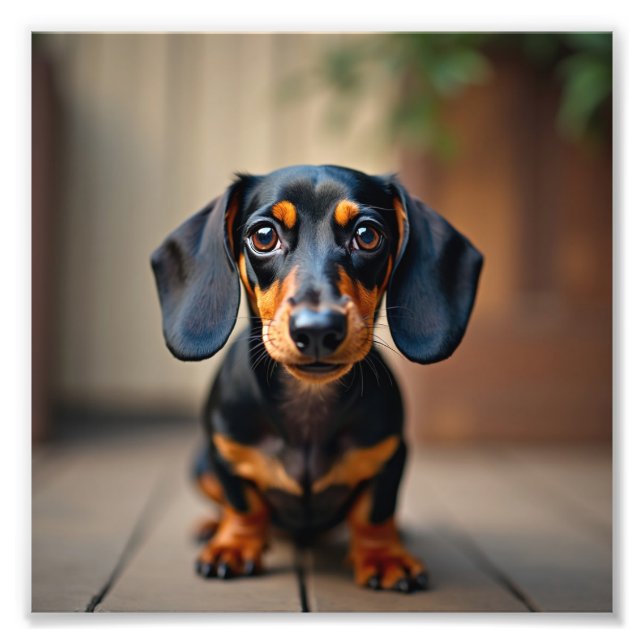 Hund Fototryck (Framsidan)