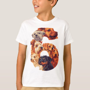 Hund från 6e, födelsedagsdockan, minst 6 år gamla  t shirt