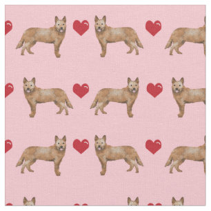 hund från frigående boskap Hårare rosa från k Tyg