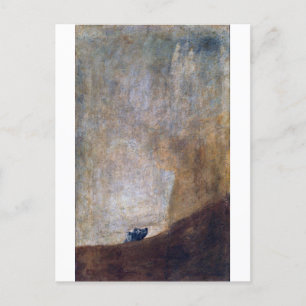 Hund, Francisco Goya Vykort