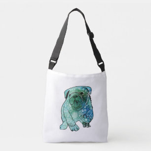 Hund Fransk Bulldog Body Bag- för övertryckning av Axelväska