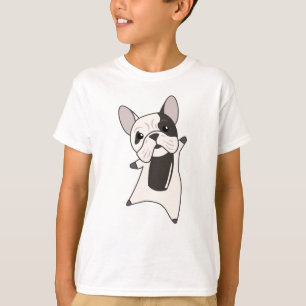 Hund Fransk Bulldog Puppy Cute Hundar För barn T Shirt