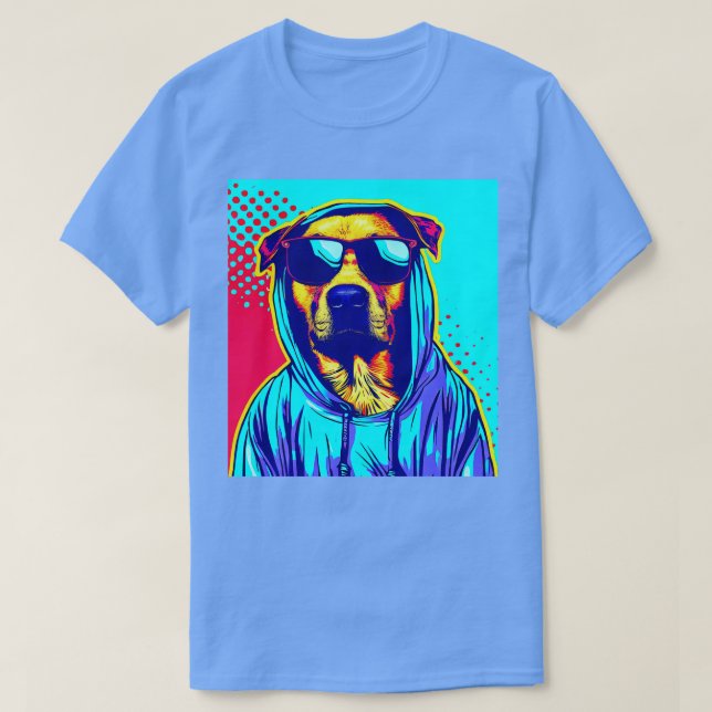Hund Freestyle T Shirt (Design framsida)