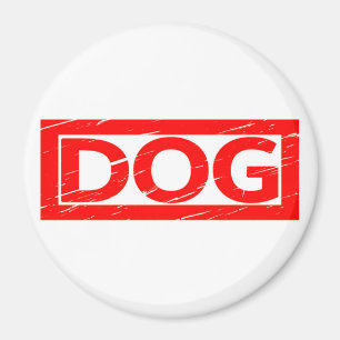 Hund Frimärke Magnet