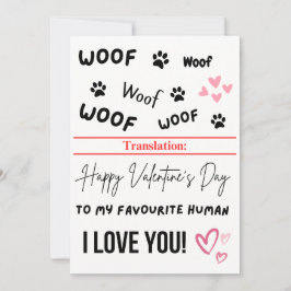 Hund Funny Quote Julkort