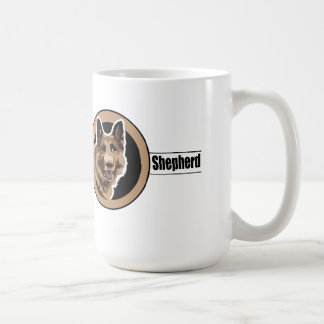 Hund German Shepherd Kaffemugg
