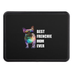 Hund Gift  Bästa franske Mamma någonsin Dragkroksskydd