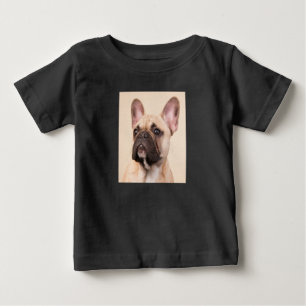 Hund Gift Fransk Bulldog med fattigt Ansikte T Shirt