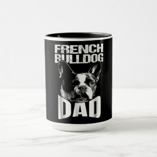 Hund Gift Fransk Bulldog Pappa Mugg