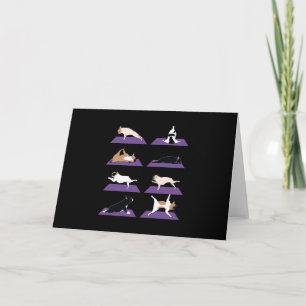 Hund Gift Fransk Bulldog Yoga Loely Inbjudan