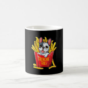 Hund Gift Frenchie Fries Kaffemugg
