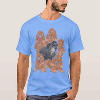 Hund gift hund älskare Cocker Spansk pojkvän T Shirt