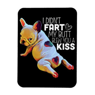 Hund Gift   Jag satte inte min knut på dig. Magnet