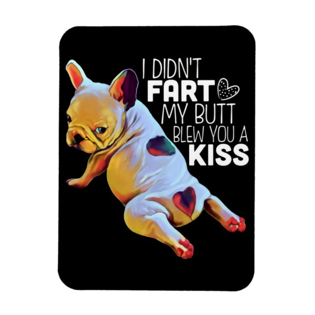 Hund Gift | Jag satte inte min knut på dig. Magnet (Vertikal)