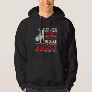 Hund Gift | Jag ska sova på min Fransk Bulldog Hoodie