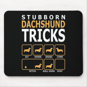 Hund Gift Stubborn Dachshund Tricks Musmatta