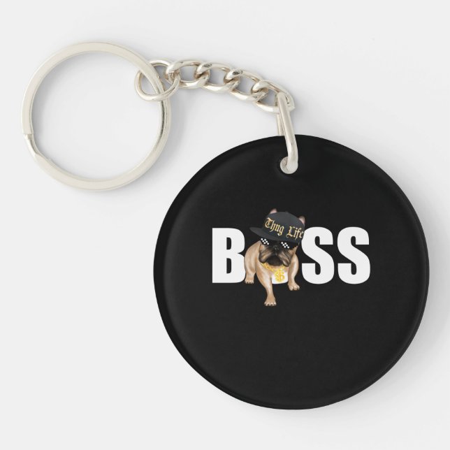 Hund Gift | Thug Life Fransk Bulldog (Framsidan)