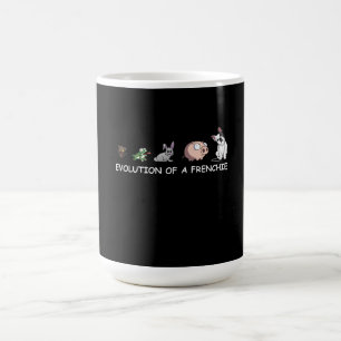 Hund Gift Utvecklingen av en frenchie Kaffemugg