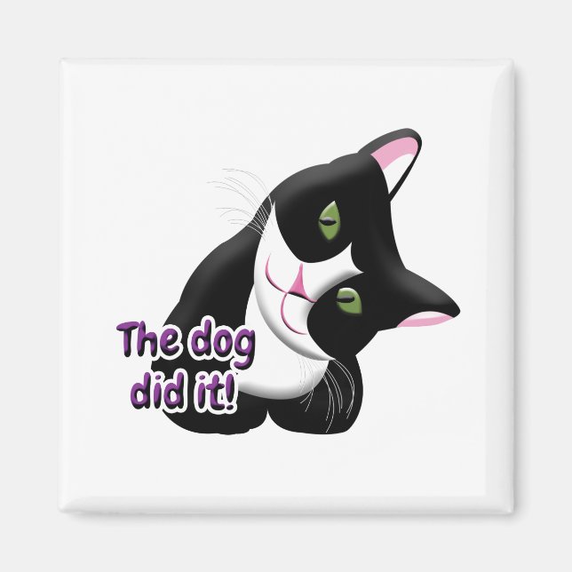 Hund gjorde det magnet (Framsidan)