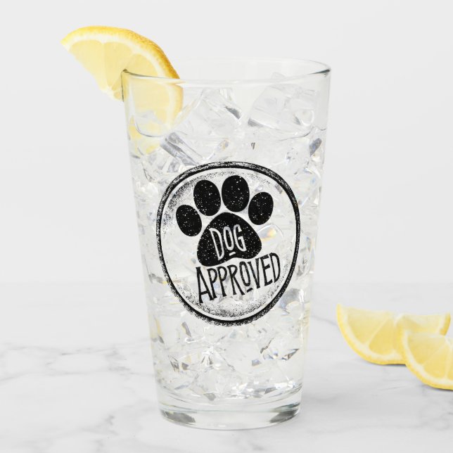 Hund godkänt glas (Framsida Ice)