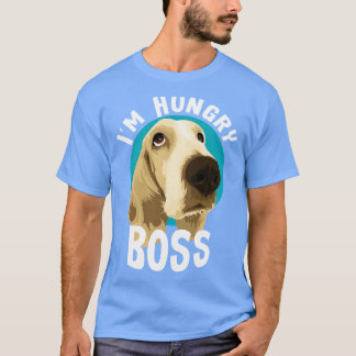 Hund Golden Retriever Im Hungrigare Chef T Shirt