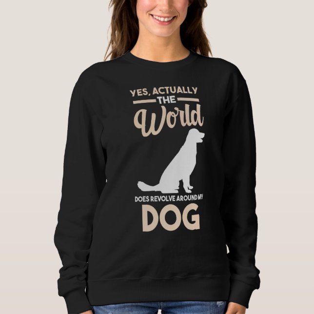 Hund Golden Retriever Labrador T Shirt (Framsida)