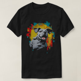 Hund Graffiti T-Shirt
