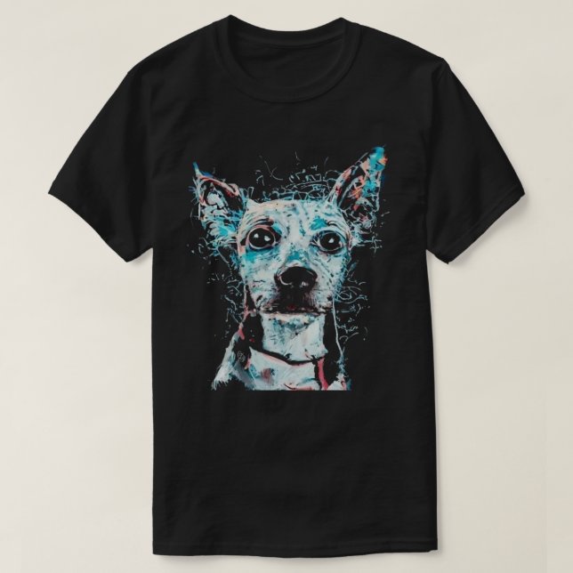 Hund Graffiti T-Shirt (Design framsida)