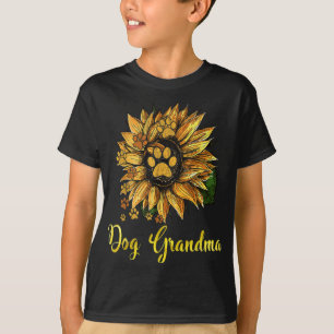 Hund Grandma Solros Funny Cute Family Gifts Appa T Shirt