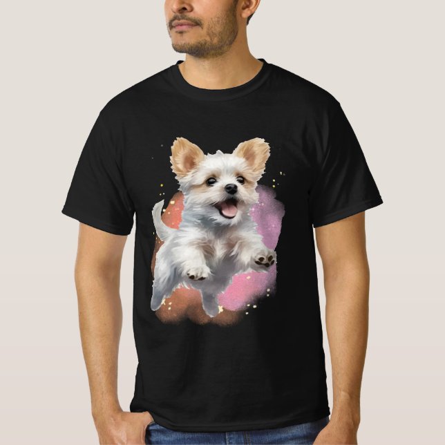 Hund grapgic t-shirt (Framsida)