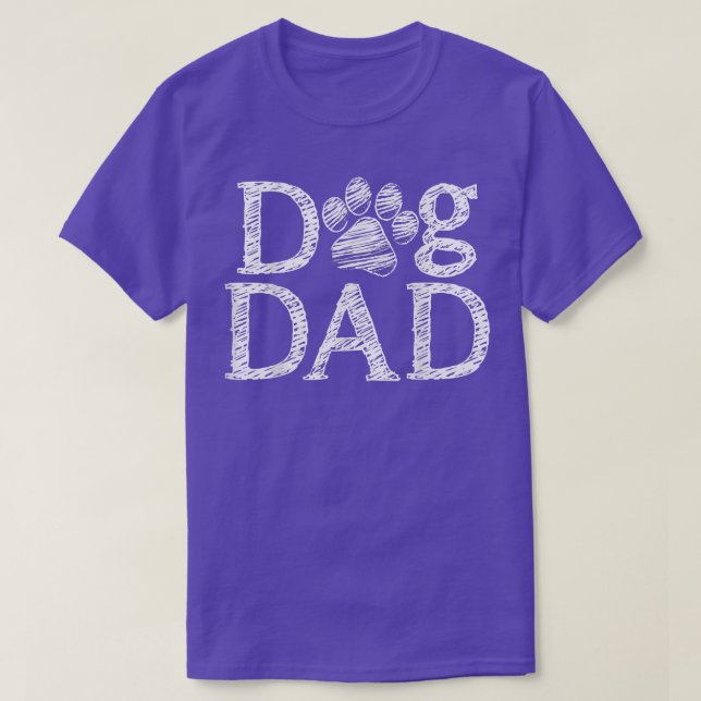 Hund Graphic Far's Day Gift Hund älskare Gift T Shirt (Design framsida)