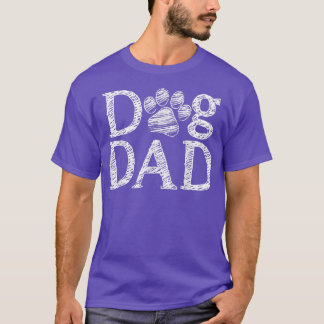 Hund Graphic Far's Day Gift Hund älskare Gift T Shirt