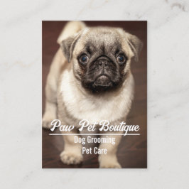 Hund Groomer Djuromsorg Puppy Walker Visitkort