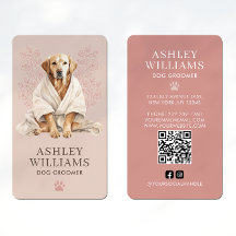 Hund Groomer Elegant QR-kod