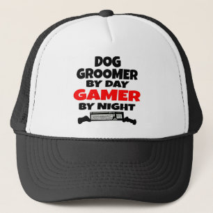 Hund Groomer Gamer Truckerkeps
