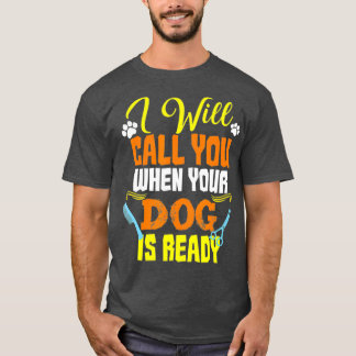 Hund Groomer Gift Pet Hund Grooming T Shirt
