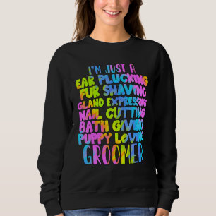 Hund Groomer Life Pet Cat Hundar Grooming Grooming T Shirt