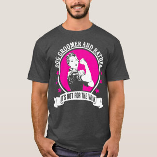 Hund Groomer och Btern T Shirt