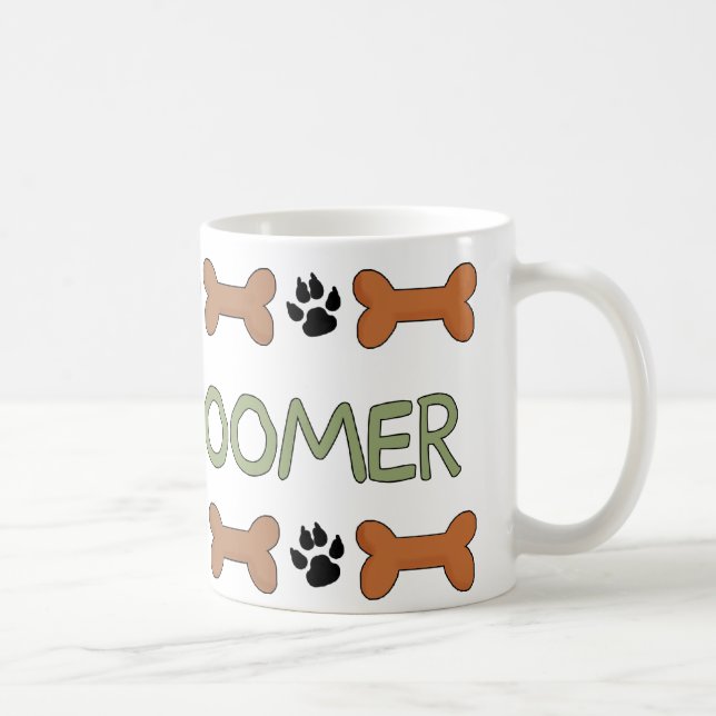 Hund Groomer Tees and Gifts Kaffemugg (Höger)